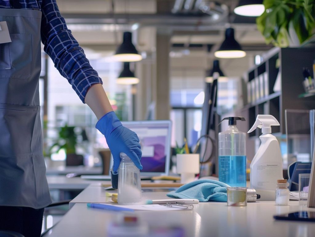 the Importance of Sanitising Shared Office Desks